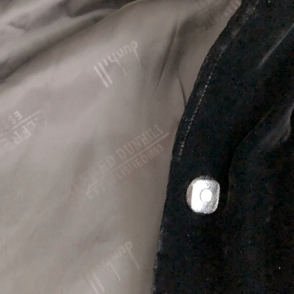 Vintage Silk Velvet Blazer, Alfred Dunhill - Picture 5 of 9